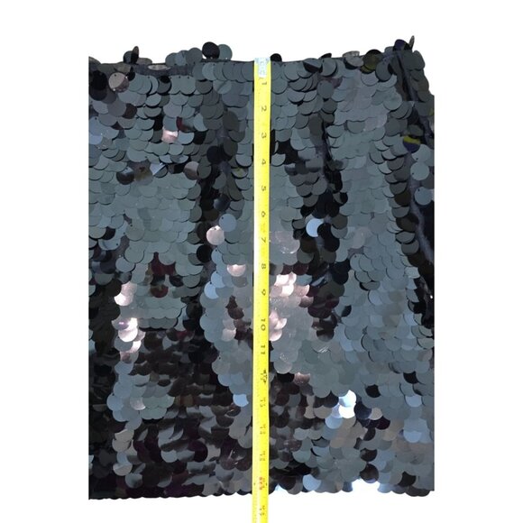 Vero Moda Black Sequin Mini Skirt Size xs - Picture 9 of 11